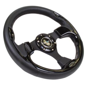 nrg innovations pilota series steering wheel – 320mm black inserts