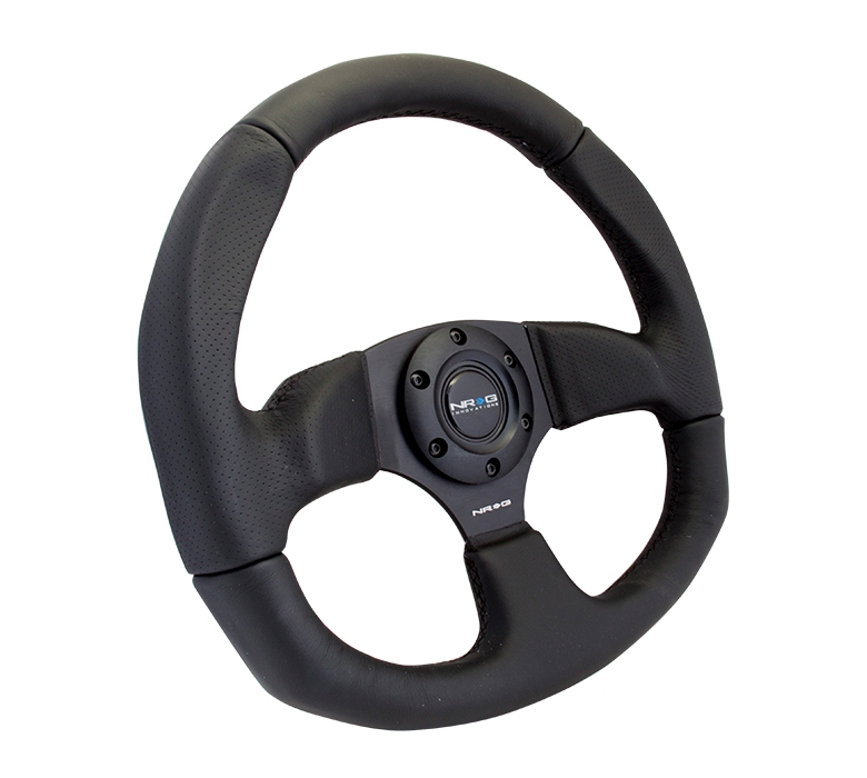 nrg innovations steering wheel – 330mmx320mm/black spokes