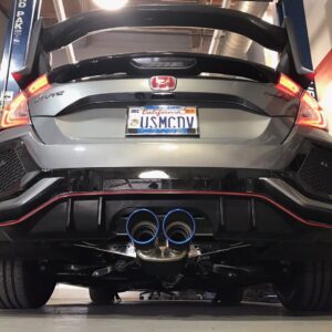 injen stainless exhaust system – honda civic fk8 type r