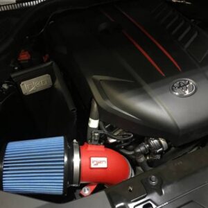 injen cold air intake – toyota gr supra (wrinkle red)