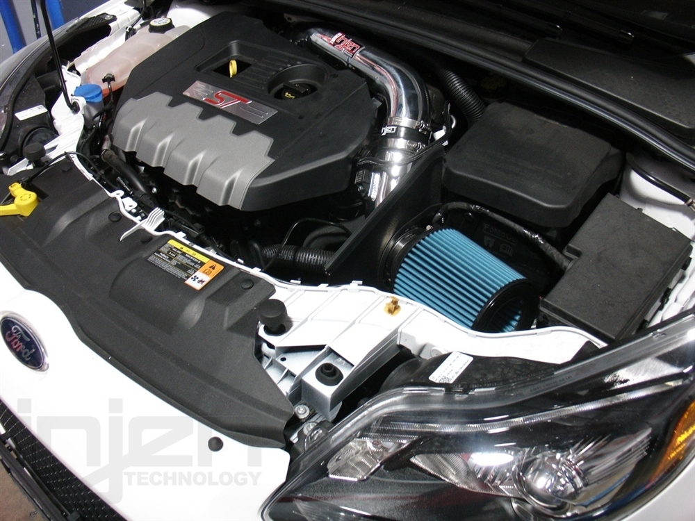 injen short ram intake – ford focus st 2013 2014 (polished)