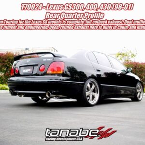 revel medallion touring exhaust – lexus gs300 1998 2005