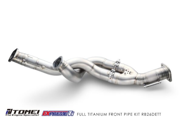 tomei expreme ti full titanium front pipe kit – nissan rb26dett