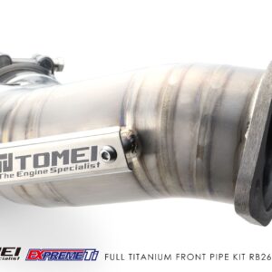 tomei expreme ti full titanium front pipe kit – nissan rb26dett
