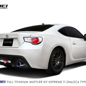 tomei expreme ti cat back titanium exhaust – subaru brz/toyota 86 (type 60s)