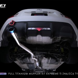 tomei expreme ti cat back titanium exhaust – subaru brz/toyota 86 (type 60r)