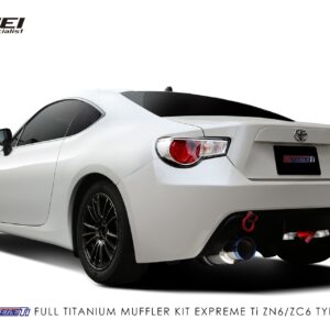 tomei expreme ti cat back titanium exhaust – subaru brz/toyota 86 (type 80)