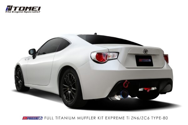 tomei expreme ti cat back titanium exhaust – subaru brz/toyota 86 (type 80)