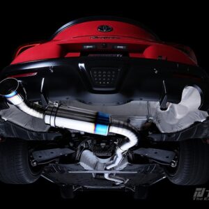 tomei expreme ti cat back titanium exhaust – toyota gr supra (type r)