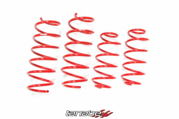 tanabe df210 lowering springs – honda fit/jazz 2014 2019