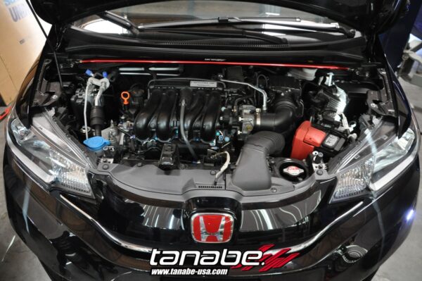 tanabe sustec front strut bar – honda fit/jazz 2014 2019
