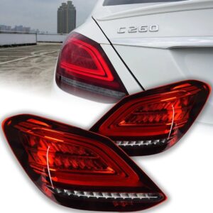 oem style facelift taillight for 2014 2021 mercedes c class w205 tail light