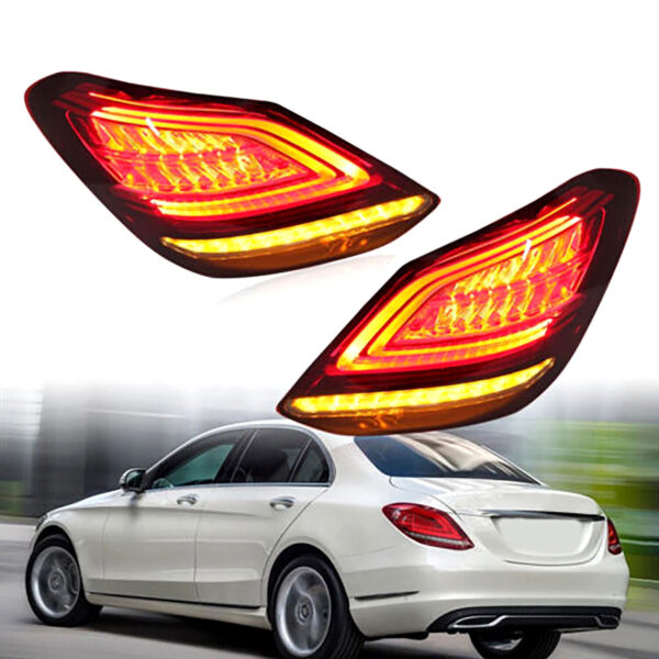 oem style facelift taillight for 2014 2021 mercedes c class w205 tail light