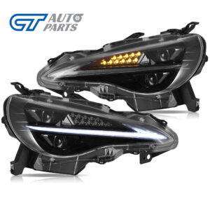 3d full led headlights w/animation for 12 20 subaru brz toyota 86