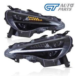 3d full led headlights w/animation for 12 20 subaru brz toyota 86