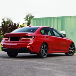 vland gts smoked led taillights w/animation for 19 24 bmw 3 series g20 g80 m3 330i 340i