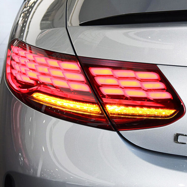 ful led taillights for 15 21 mercedes benz c class coupe c63 w205 tail lights