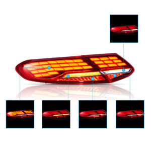 ful led taillights for 15 21 mercedes benz c class coupe c63 w205 tail lights