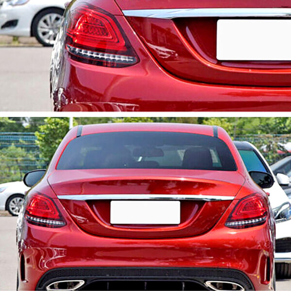 oem style facelift taillight for 2014 2021 mercedes c class w205 tail light