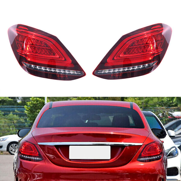 oem style facelift taillight for 2014 2021 mercedes c class w205 tail light