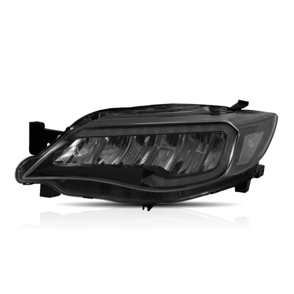 vland full led reflector headlights for 08 13 subaru impreza wrx sti g3