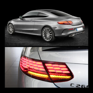 ful led taillights for 15 21 mercedes benz c class coupe c63 w205 tail lights