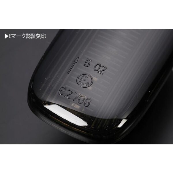 smoke dynamic led indicator blinker light for 99 02 nissan silvia s15 200sx spec r
