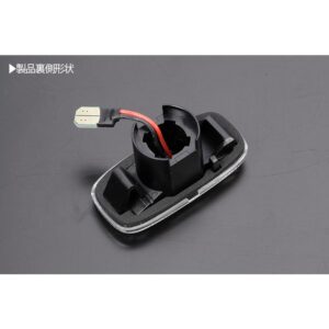 smoke dynamic led indicator blinker light for 99 02 nissan silvia s15 200sx spec r