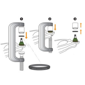suspension ball joint mevotech txms50580