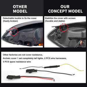 black 3d oled sequential tail lights for 2014 2020 bmw f32 f33 f82 f83 m4 4 series taillights