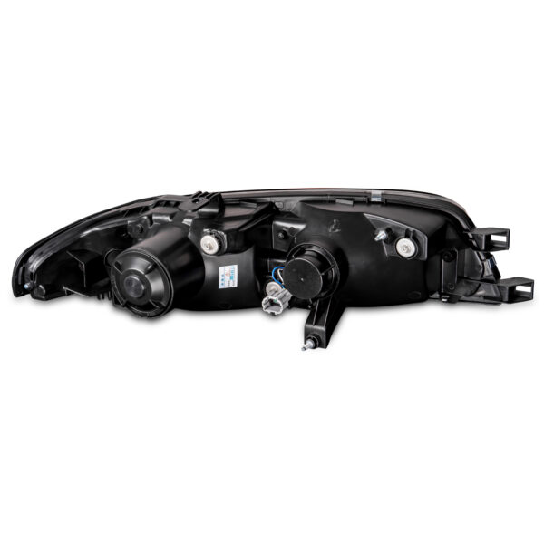 jdm black oe projector headlights for nissan skyline r33 gtr gts25 gts series 1&3 head lights