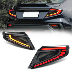 v4 smoke white led dynamic taillights for 22 25 subaru wrx vb tail lights