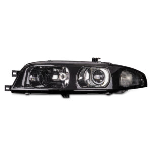 jdm black oe projector headlights for nissan skyline r33 gtr gts25 gts series 1&3 head lights