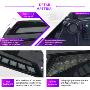 v4 smoke white led dynamic taillights for 22 25 subaru wrx vb tail lights