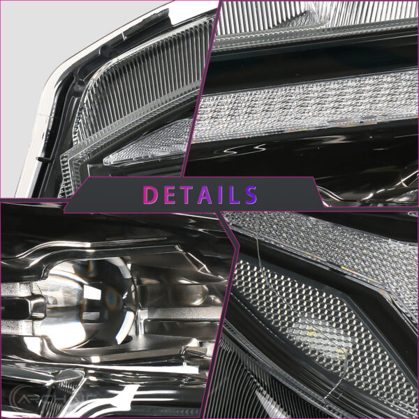 tri led projector led dynamic headlights for 16 21 honda civic fk7 fk8 fc1 head lights