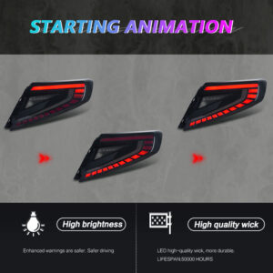v4 smoke red led dynamic taillights for 22 25 subaru wrx vb tail lights