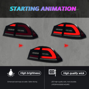 smoke red led sequential taillights for 05 12 honda civic fd2 fd1 fd3 tail lights